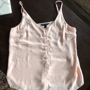Banana Republic silky camisole with buttons